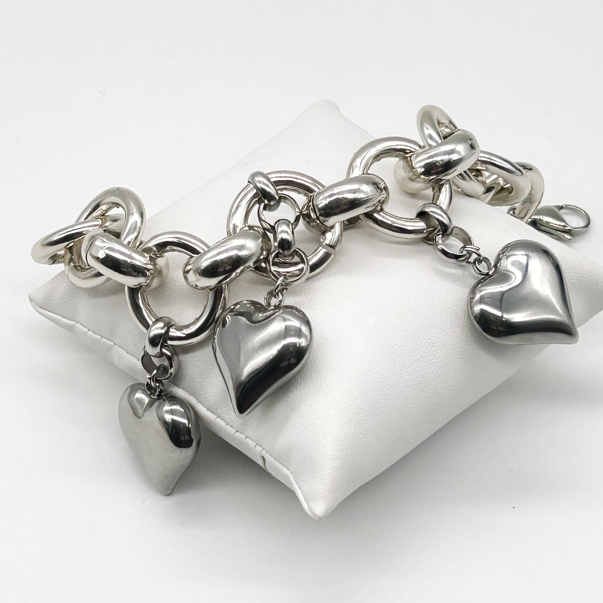 bracciale tre cuori ￼